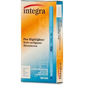 Integra Pen Style Fluorescent Highlighters
