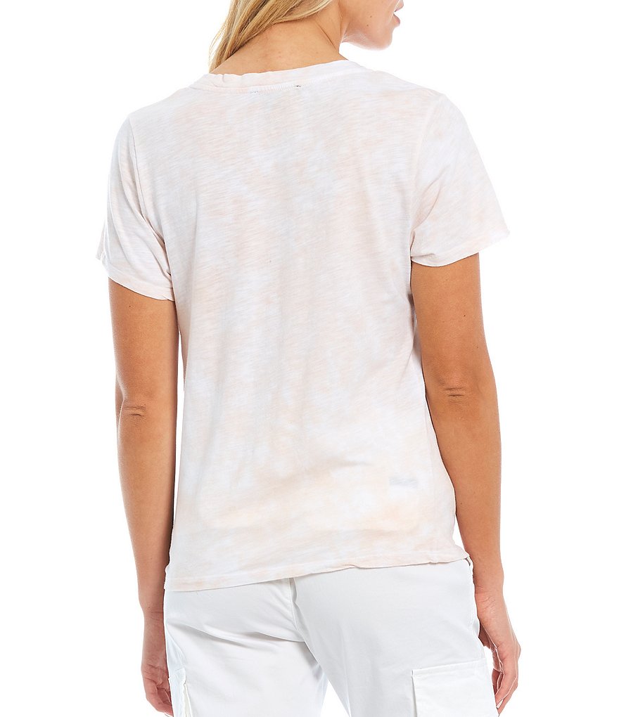 Sanctuary Tie Dye Perfect Knot Crew Neck Short Sleeve Tee