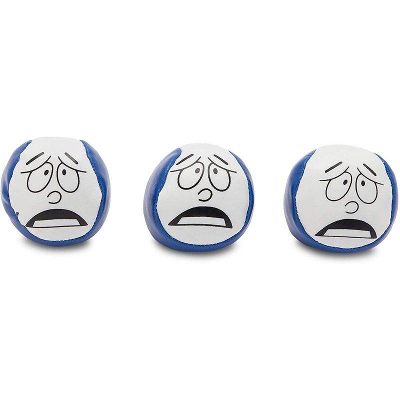 Blue Panda 12 Pack Juggling Balls, Kick Sack Bean Bags with 4 Funny Face Designs