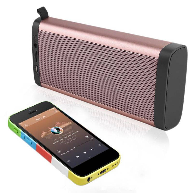 Metal Wireless Bluetooth V3.0 Speaker Theater Party Speaker 3.5MM Speaker