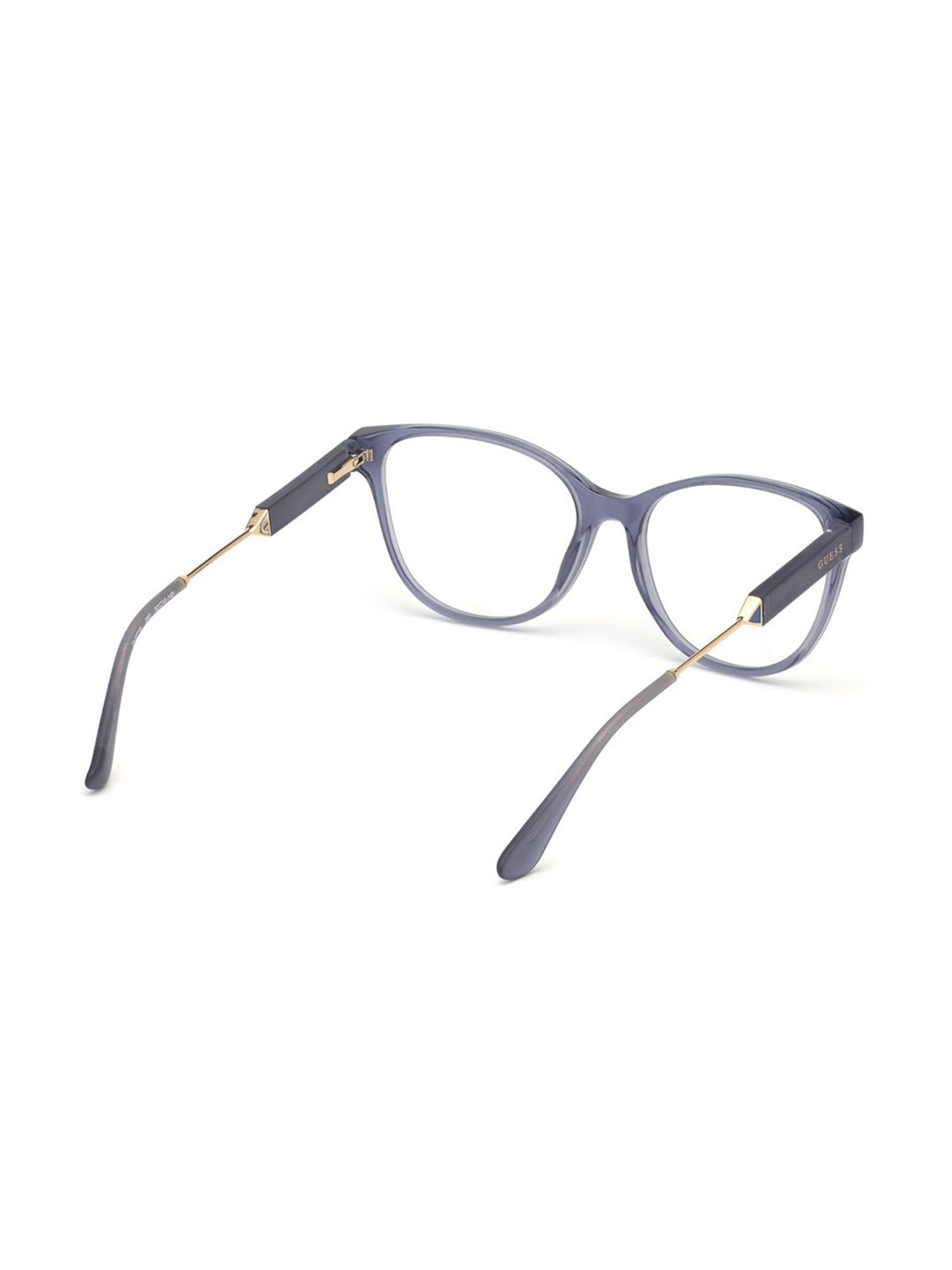 Guess Blue Beveled Eye Frames for Women