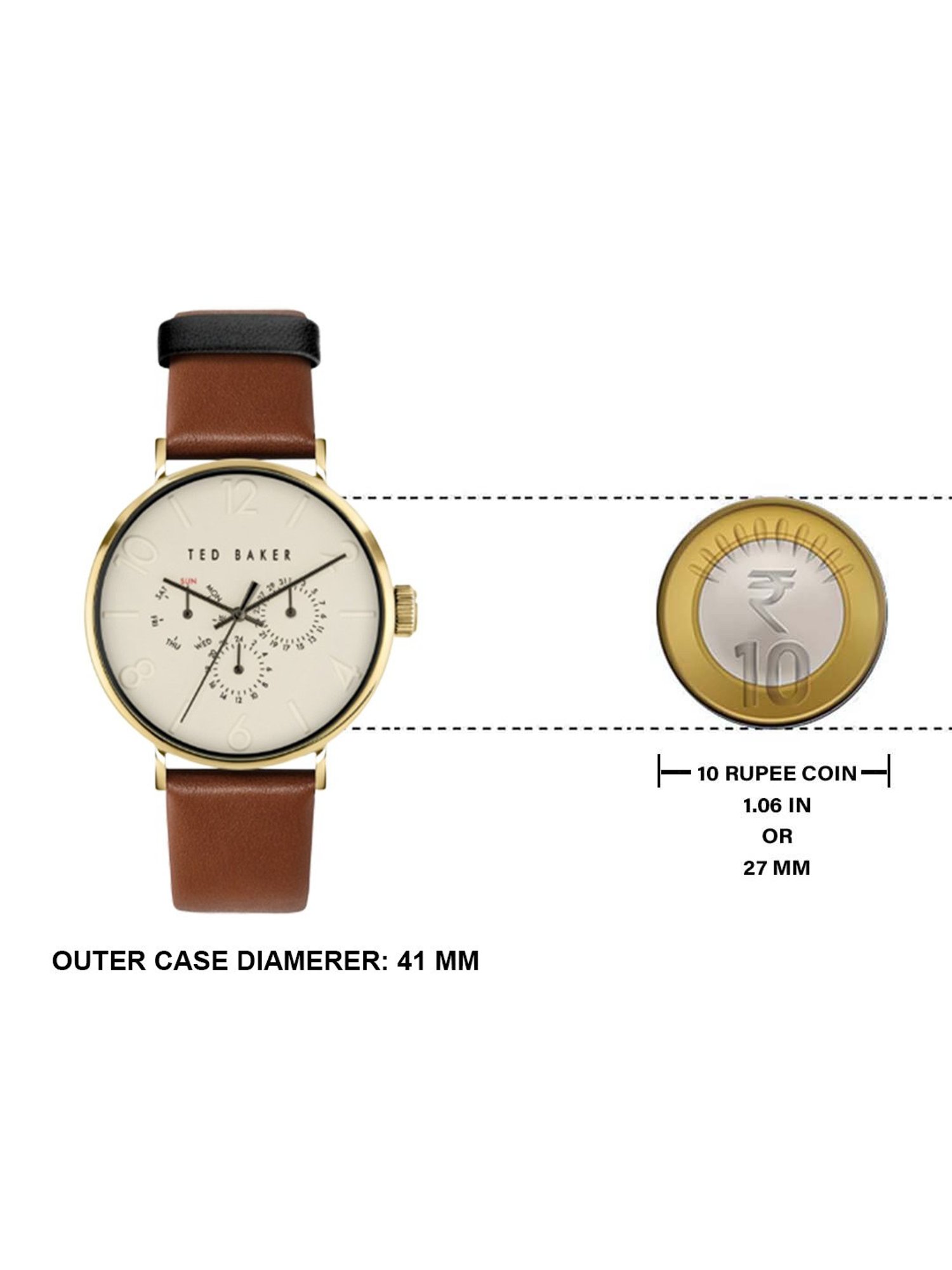 TED BAKER BKPPGS3019I Timeless Multifunction Watch for Men