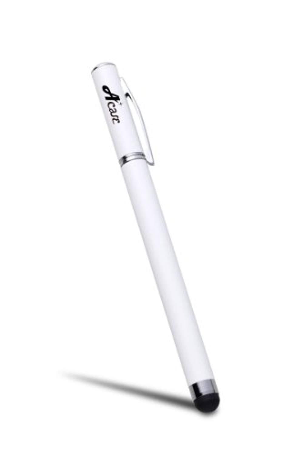 acase 2 in 1 stylus + pen for apple ipad 16gb, 32gb, 64gb wifi + 3g, ipad 2, iphone, ipod, motorola xoom, samsung galaxy, black