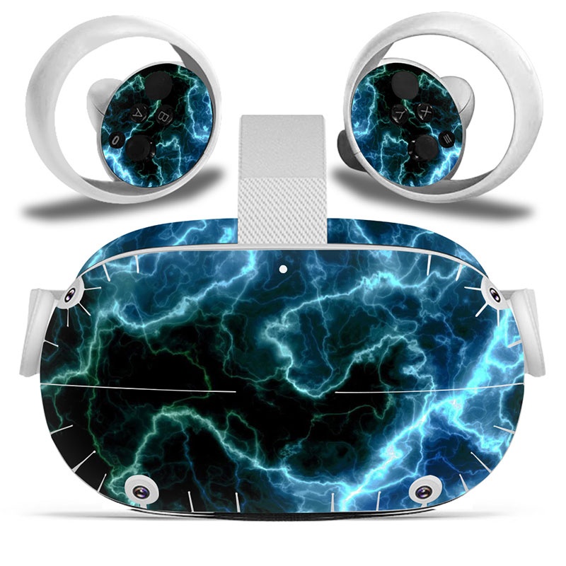 2 Pairs Oculus Quest 2 Elite Washable Silicone Handle Protective Cover