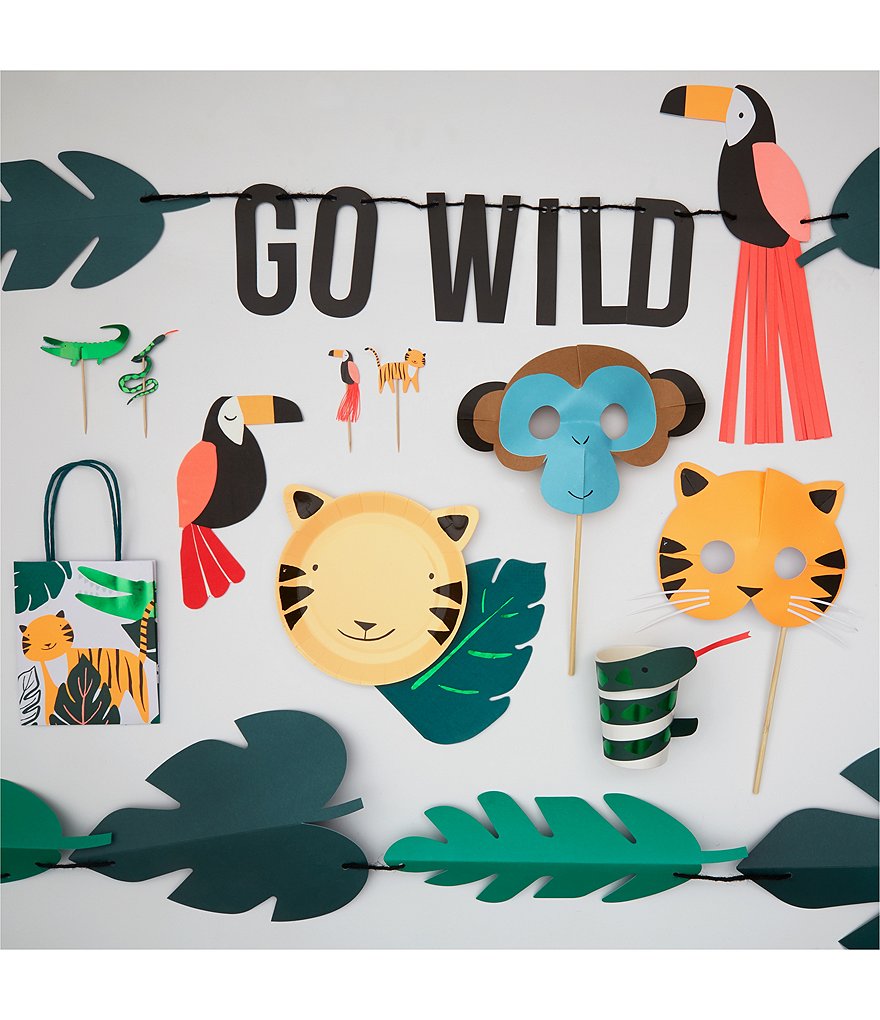 Meri Meri Go Wild Complete Party Bundle