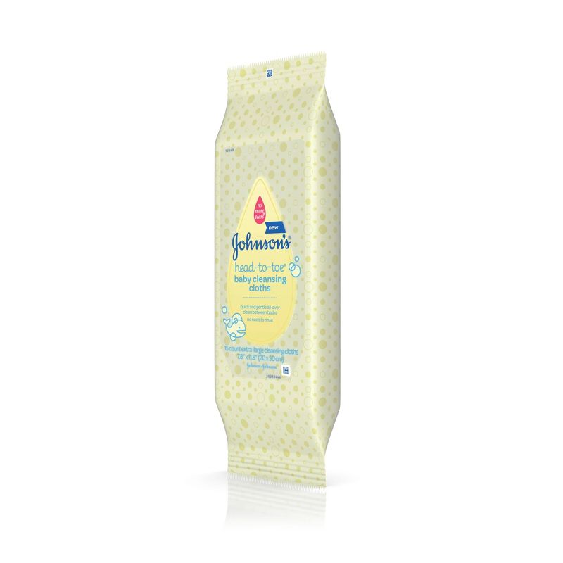 Johnson's Hand & Face Wipes - 25ct