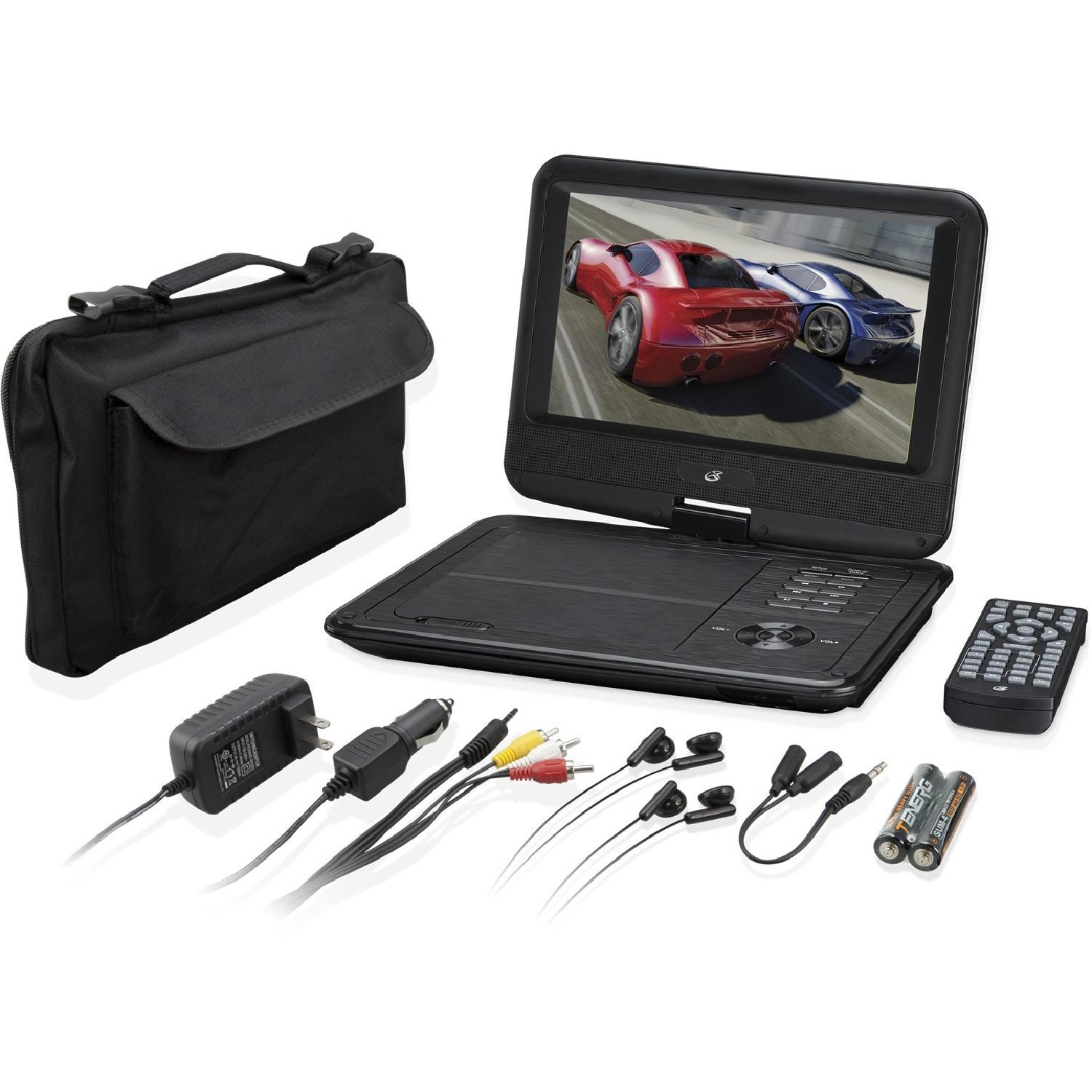 GPX PD901VPB 9" Portable DVD Player