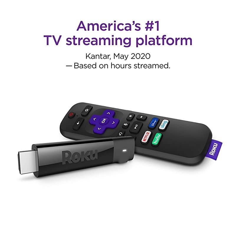Streaming Stick+ | HD/4K/HDR Streaming Device with Long-range Wireless and Voice Remote with TV Controls