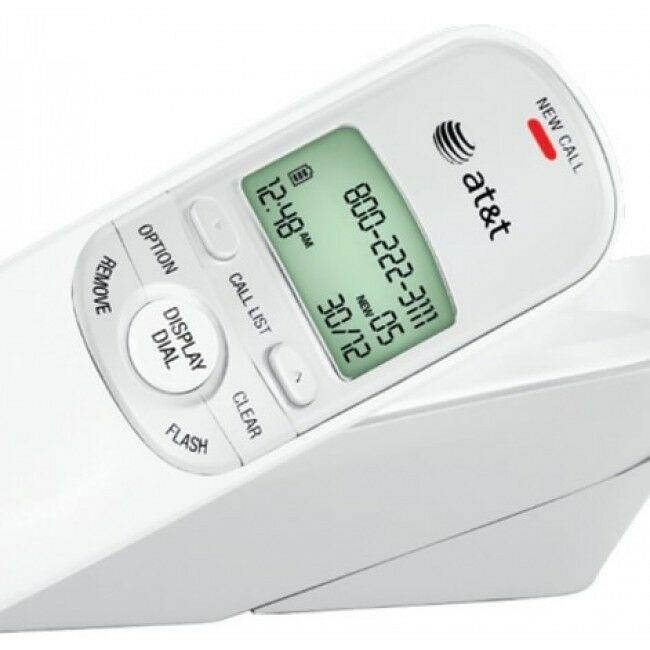 ATT-TR1909 Trimline Phone with Caller ID/ Call Waiting, White by AT&T