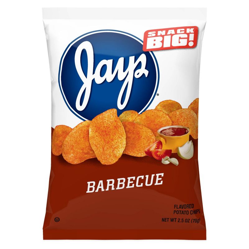 Jays Barbecue Flavored Potato Chips - 2.5oz