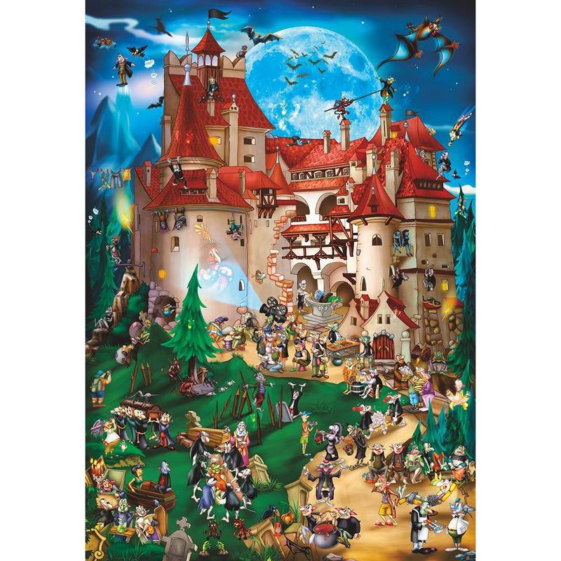 D-Toys Transylvania Castle Jigsaw Puzzle - 1000pc