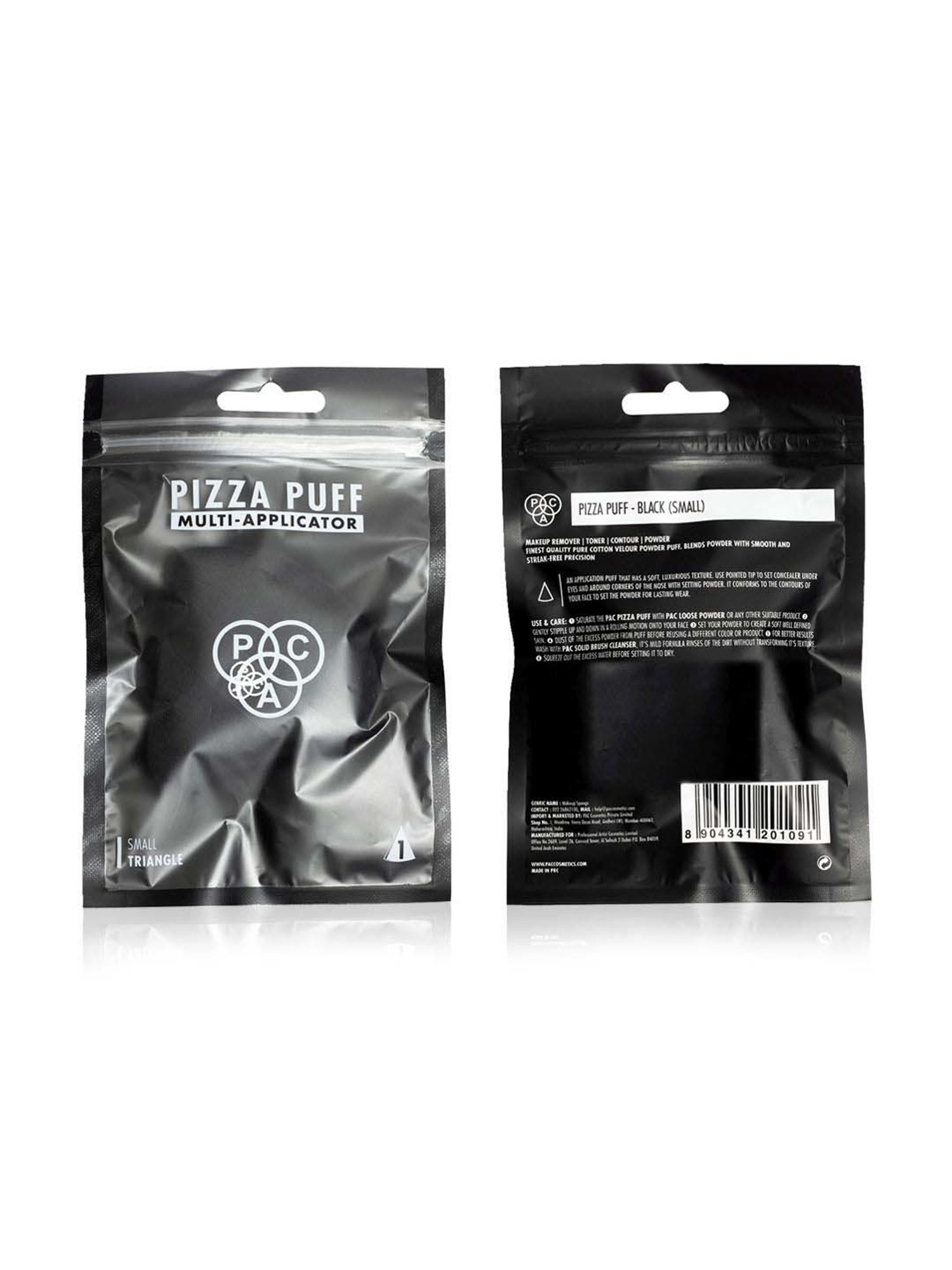 PAC Pizza Puff Black Small - 1 Pc