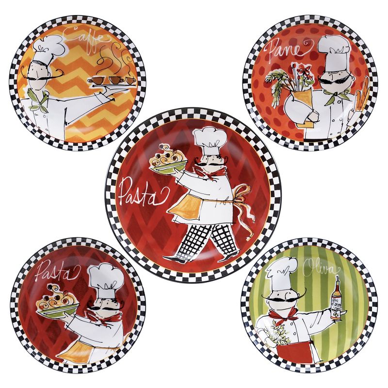 Certified International Bistro Chef 5pc Bowl Set