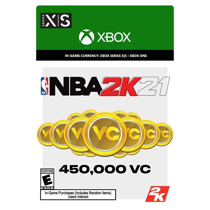 NBA 2K21: 450,000 VC - Xbox Series X|S/Xbox One (Digital)