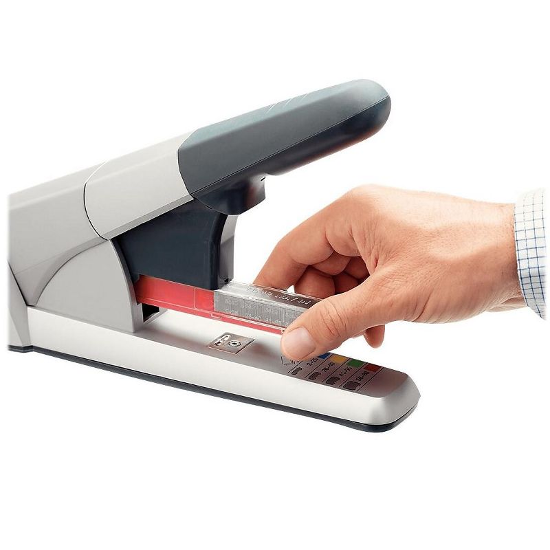 Rapid Heavy-Duty Cartridge Stapler 80-Sheet Capacity Silver 02892