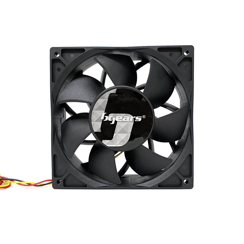 bBlaster 140x38 HiSpeed 5200RPM with 308CFM 2 Ball Bearing Fan Black