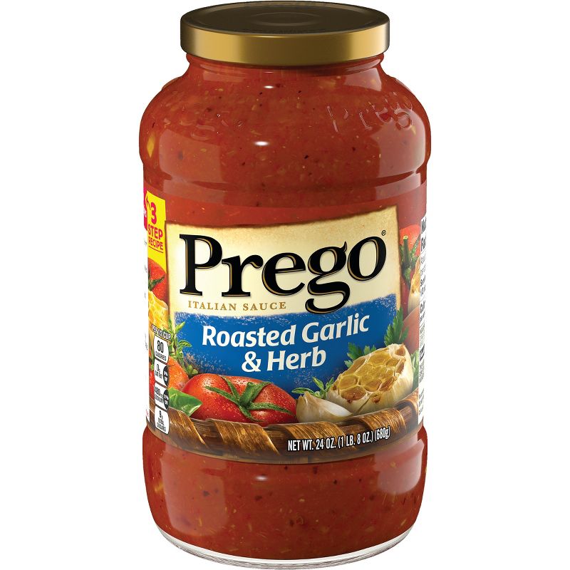 Prego Roasted Garlic & Herb Italian Sauce 24oz