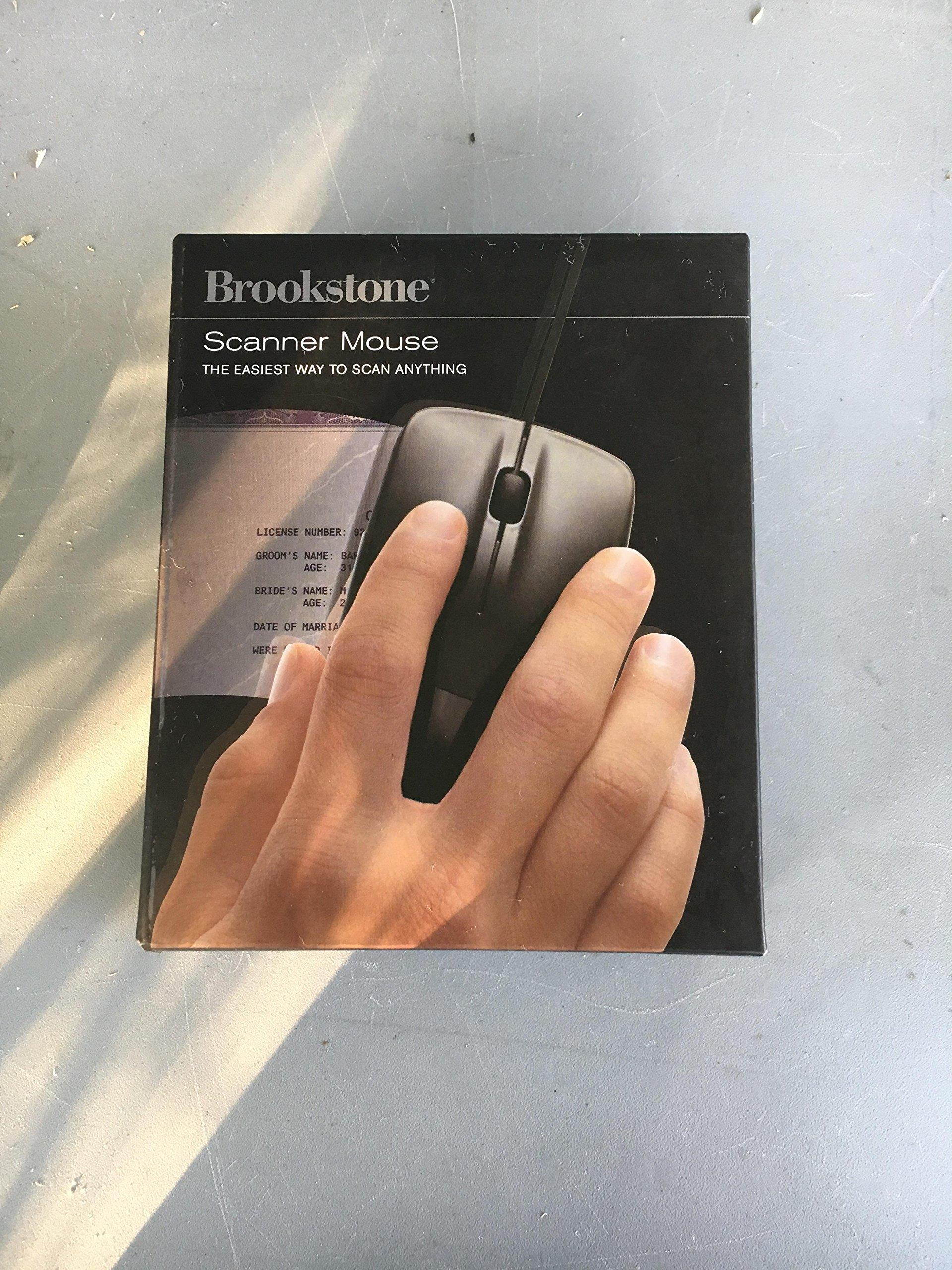 Brookstone Scanner Mouse