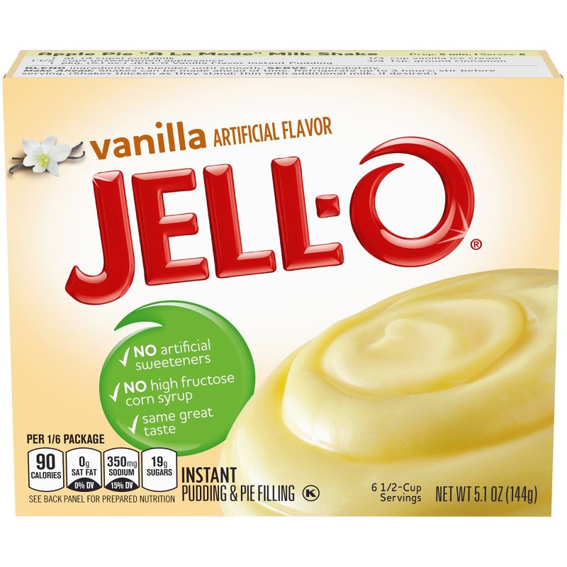 JELL-O Instant Vanilla Pudding & Pie Filling - 5.1oz