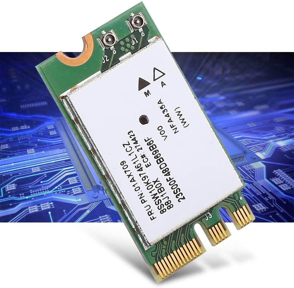 SOONHUA 2.4G+5G Dual-Band Wireless Network Card QCNFA435 NGFF M.2 Interface for Lenovo IdeaPad