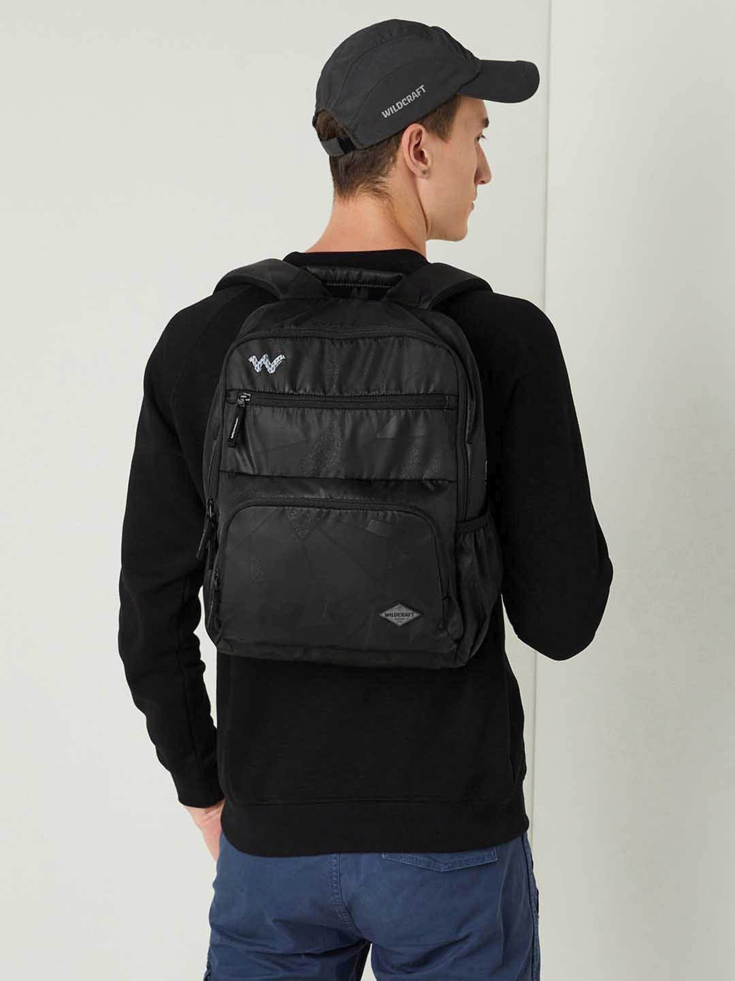 Wildcraft Evo 15 Black Backpack