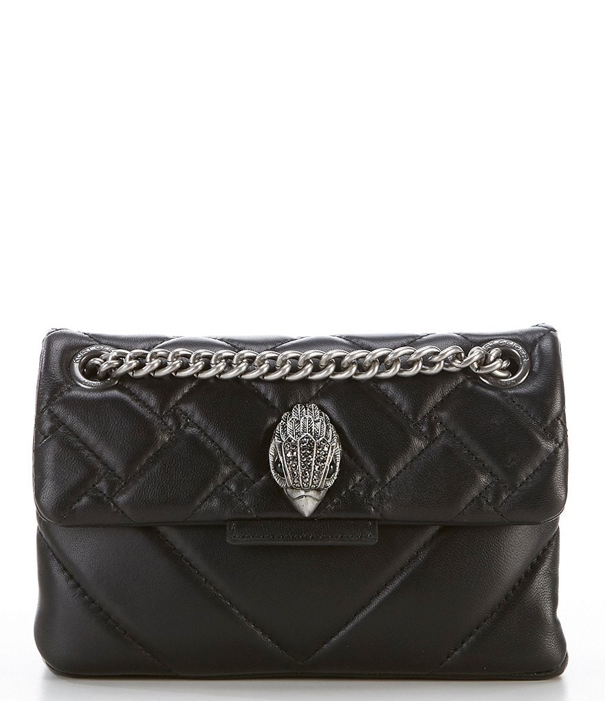 Kurt Geiger London Kensington Mini Quilted Leather Crossbody Bag