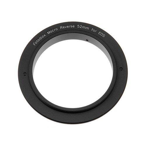 Fotodiox Macro Reverse Ring Camera Mount Adapter for using Canon EOS Camera with 52mm Filter Thread Lens