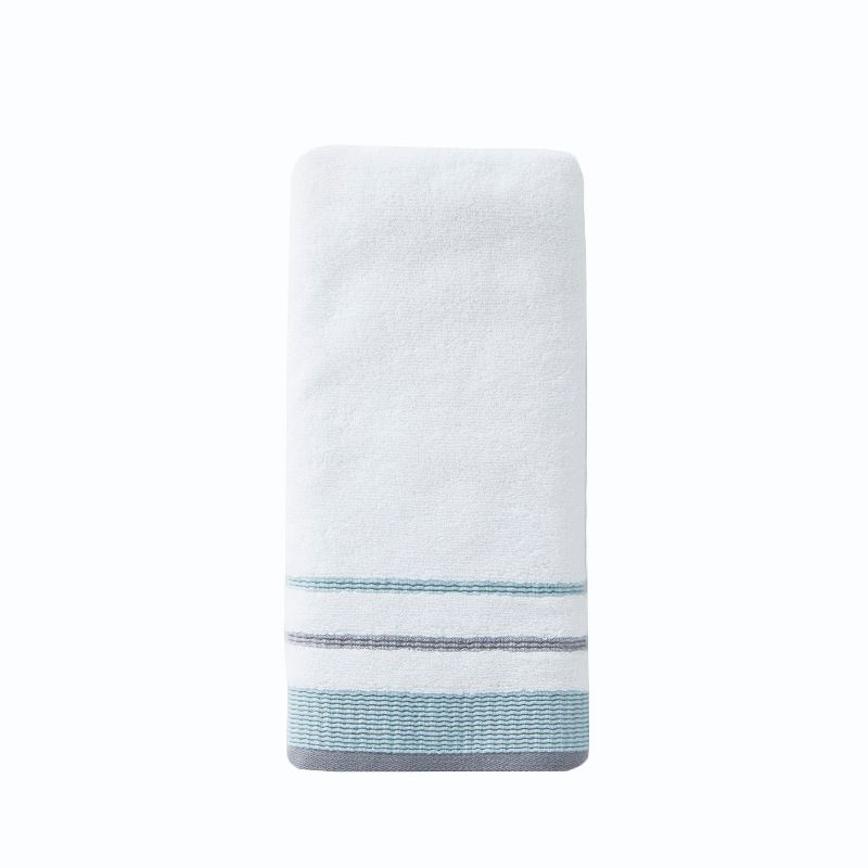 2pc Go Round Hand Towel Set White - Saturday Knight Ltd.