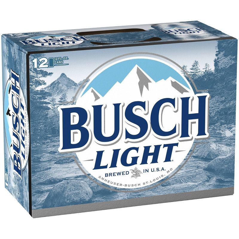Busch Light Beer - 12pk/12 fl oz Cans
