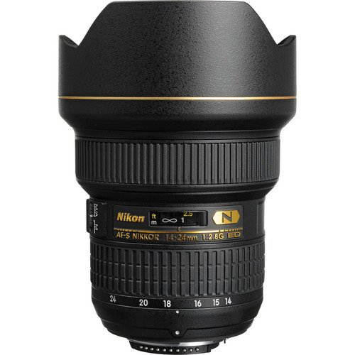 Nikon AF-S FX NIKKOR 14-24mm f/2.8G ED Zoom Lens with Auto Focus for Nikon DSLR Cameras International Version