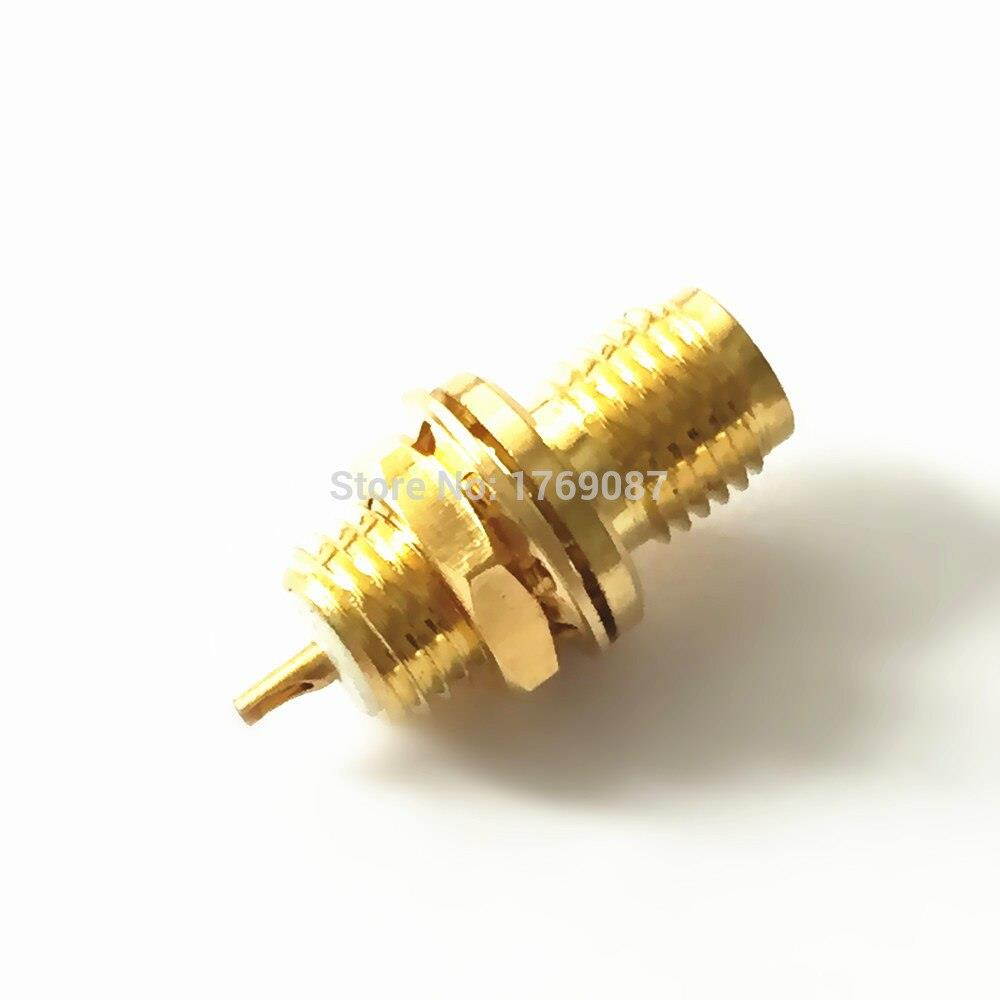 20PCS SMA Female Nut Bulkhead Handle Deck Clip Solder RF Connector
