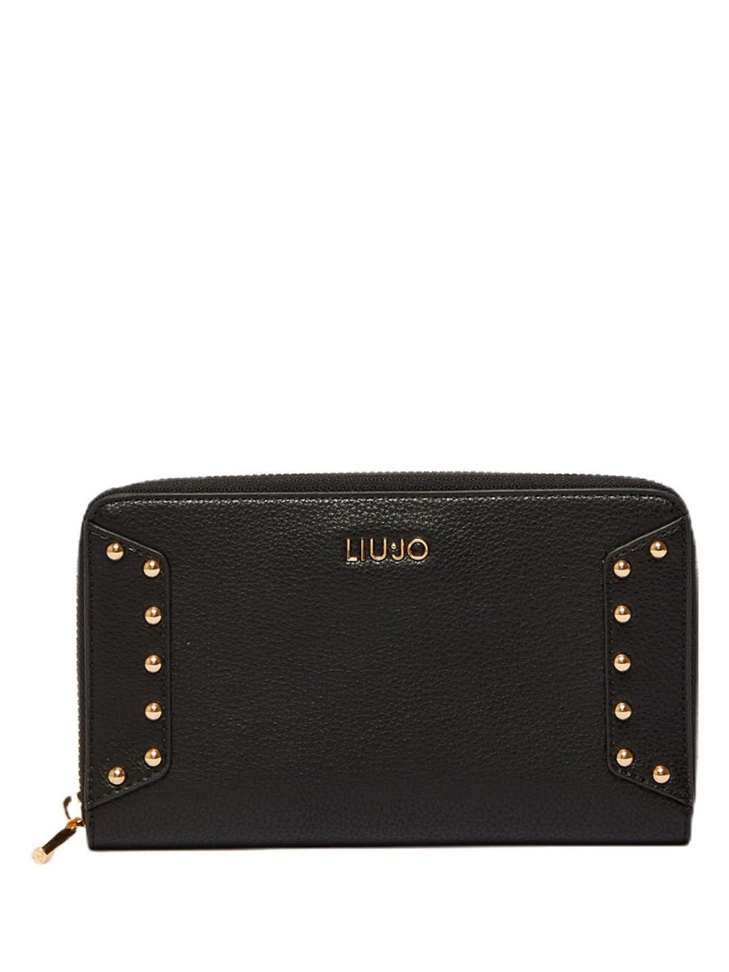 LIU JO Black Studs Large Wallet
