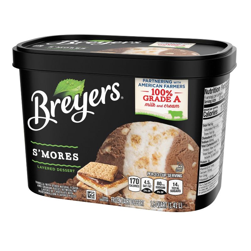 Breyers S'mores Frozen Ice Cream Dessert - 48oz