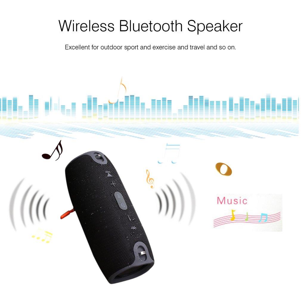 Wireless Bluetooth Speaker Waterproof Hands-free MIC Speaker Support TF Card