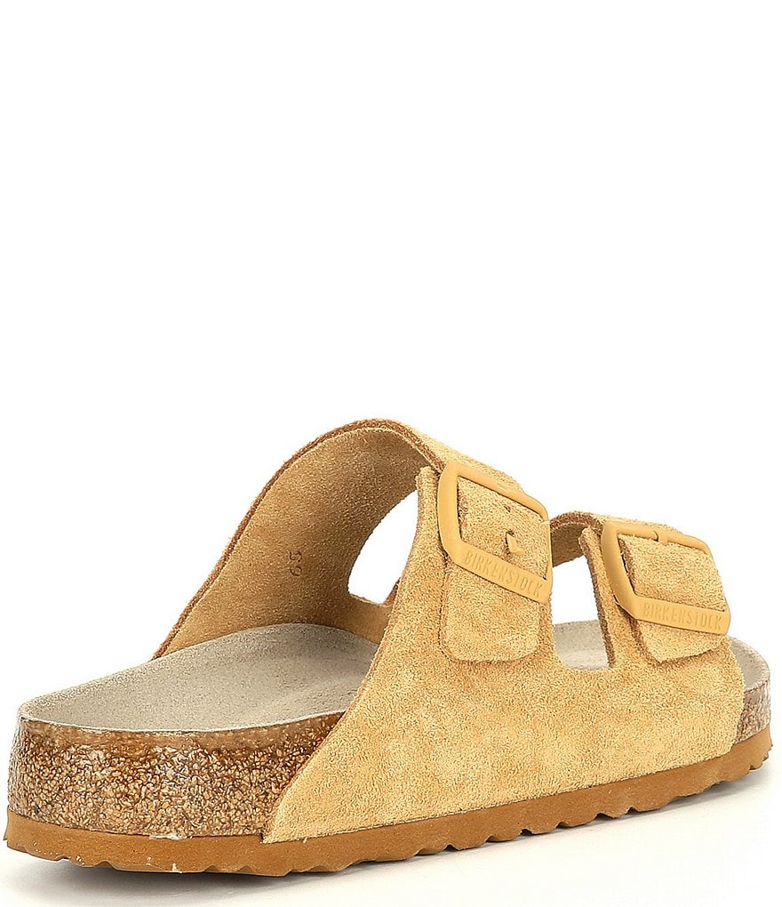 Birkenstock Men's Arizona Suede Soft Footbed Sandals