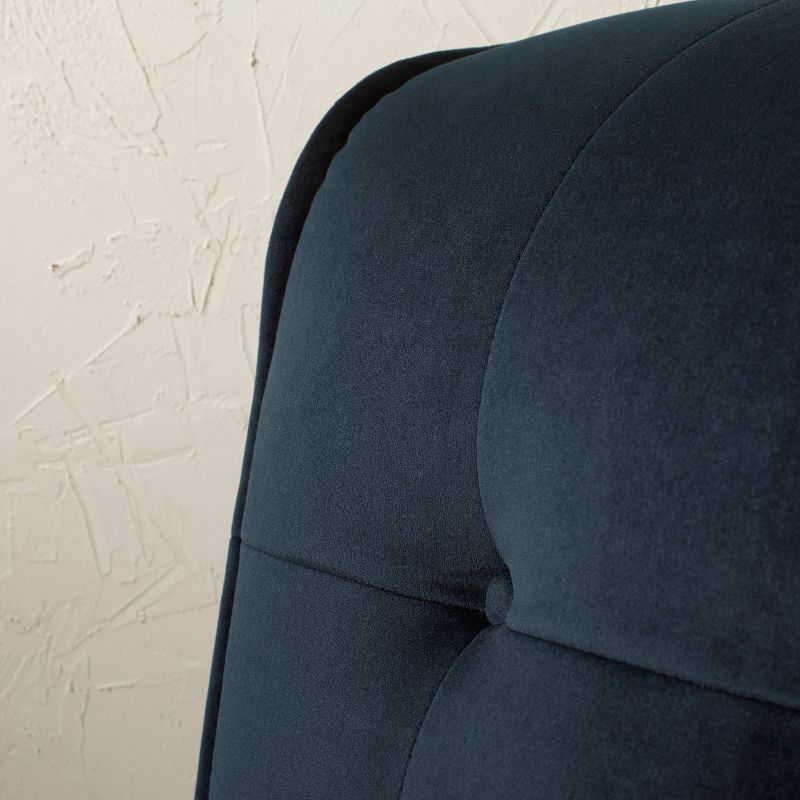 Villea Velvet Modular Sofa Dark Blue/Green - Opalhouse™ designed with Jungalow™