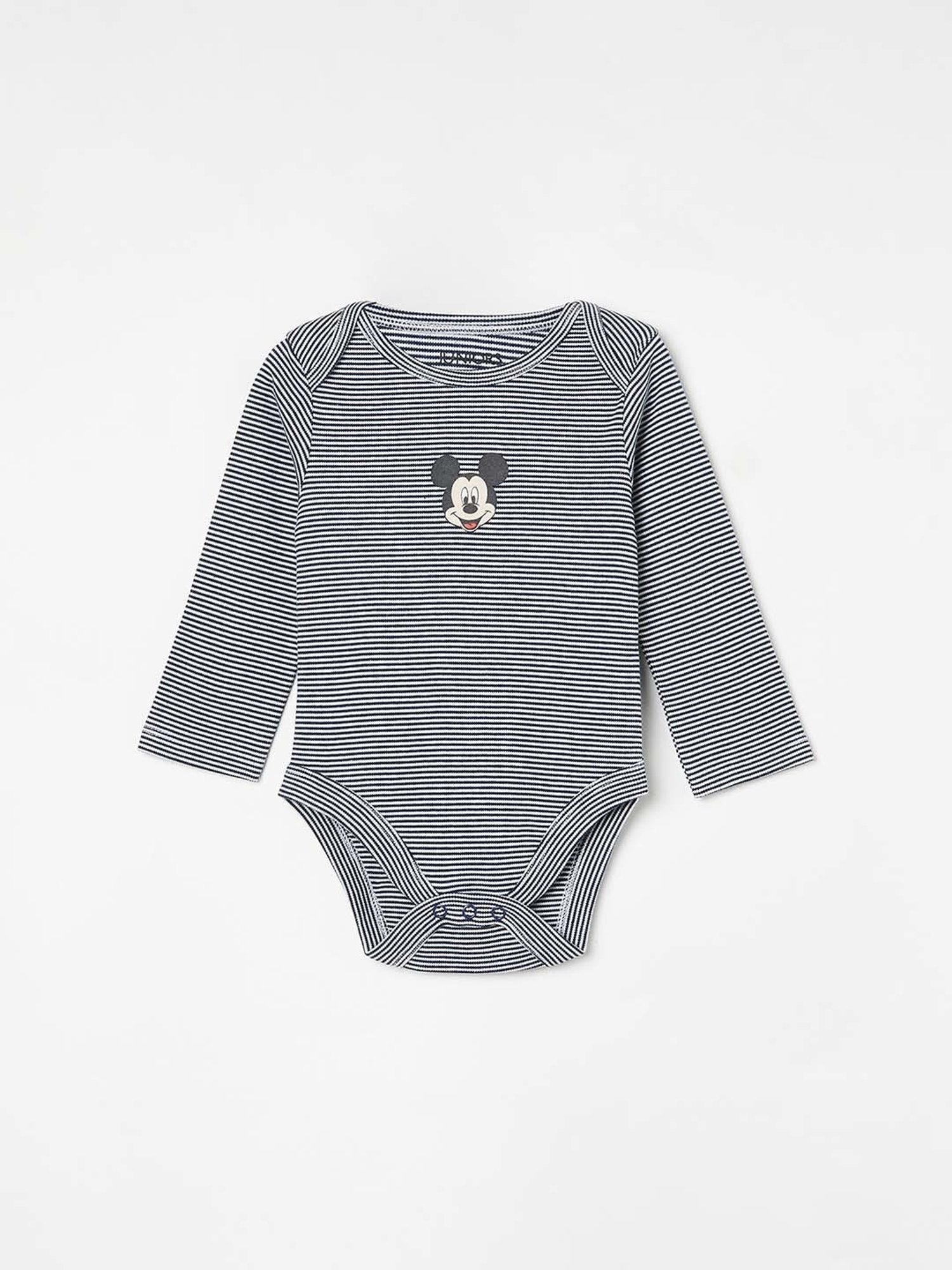 Juniors by Lifestyle Kids Red & Black Cotton Printed Full Sleeves Bodysuit (Pack of 2)