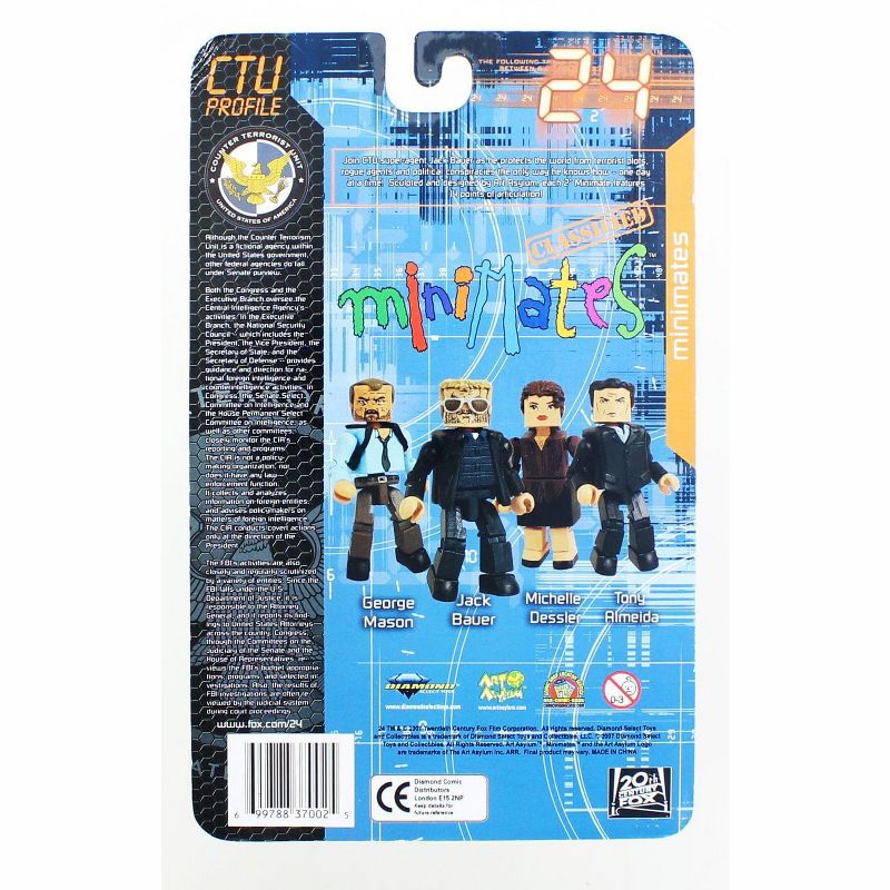 Diamond Comic Distributors, Inc. 24 Season 2 Minimates Four Figure Box Set