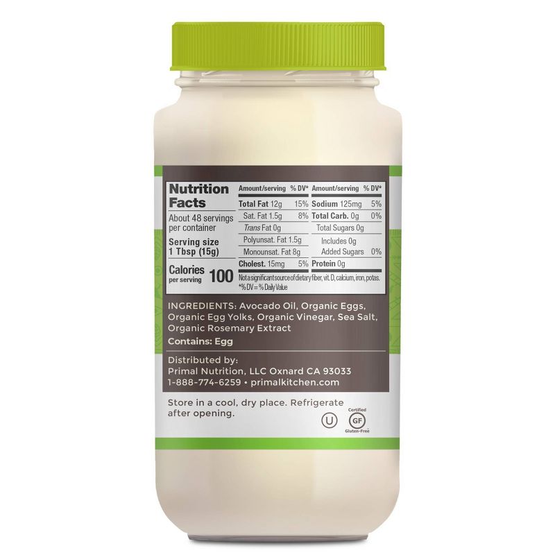 Primal Kitchen Mayo with Avocado Oil - 24oz