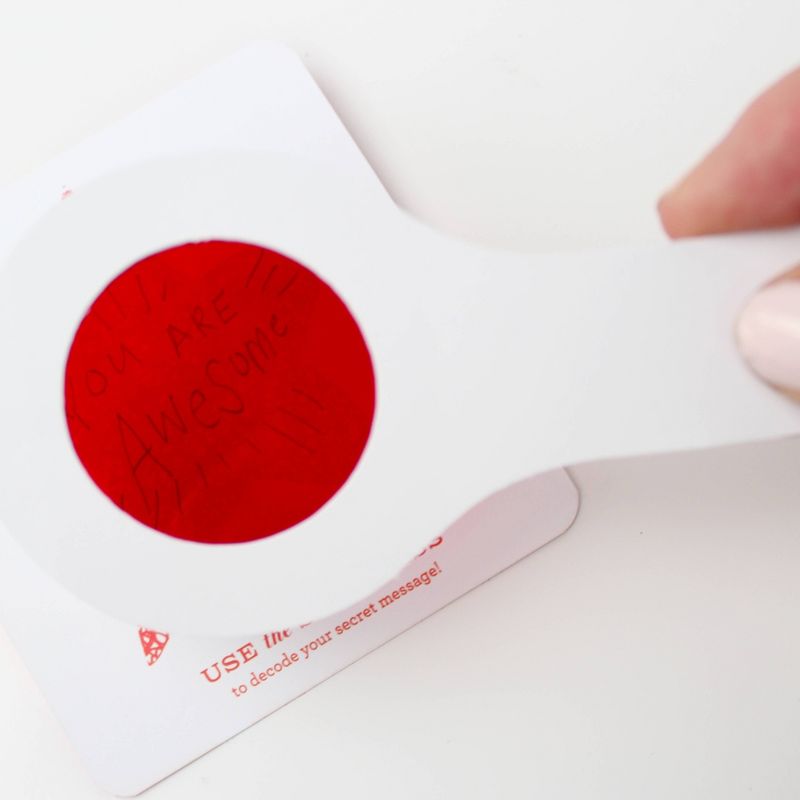 Secret Decoder Note Cards