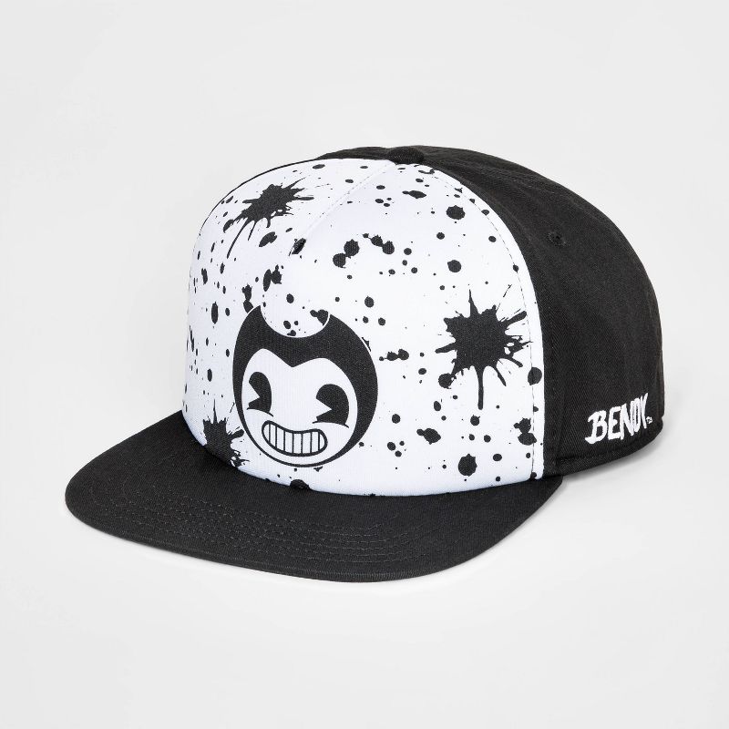 Boys' Bendy Hat - Black/White