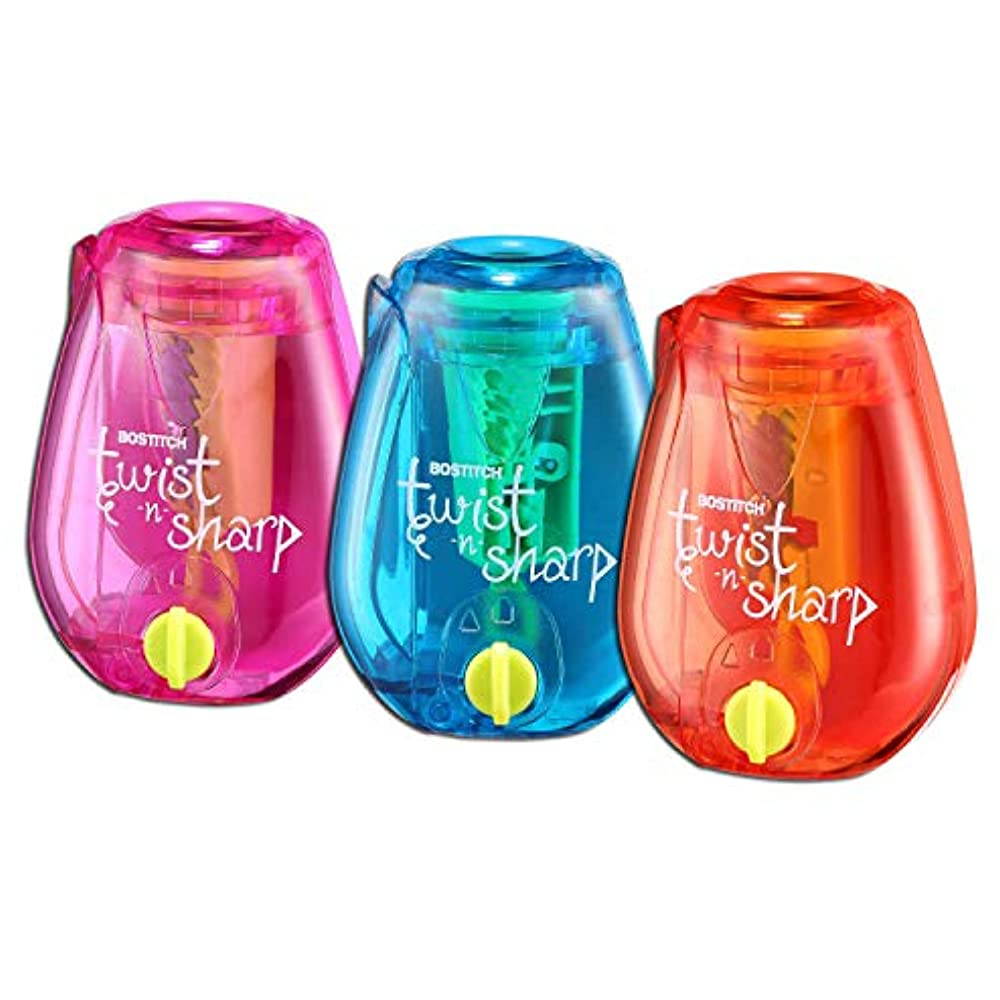 Bostitch Office Pencil Sharpner 3 Pack (PS1-ADJ-3PK)