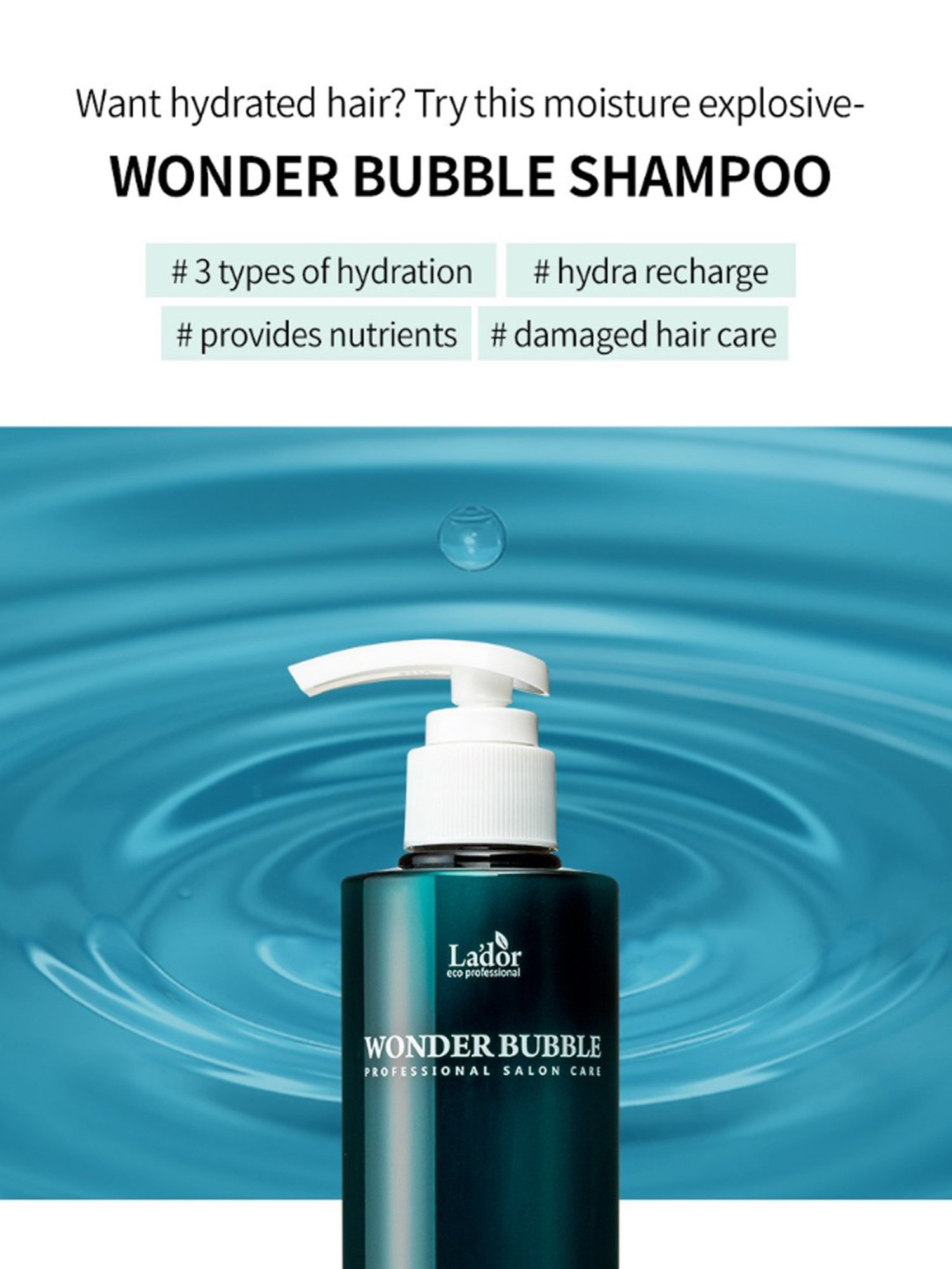 Lador Wonder Bubble Shampoo - 250 ml