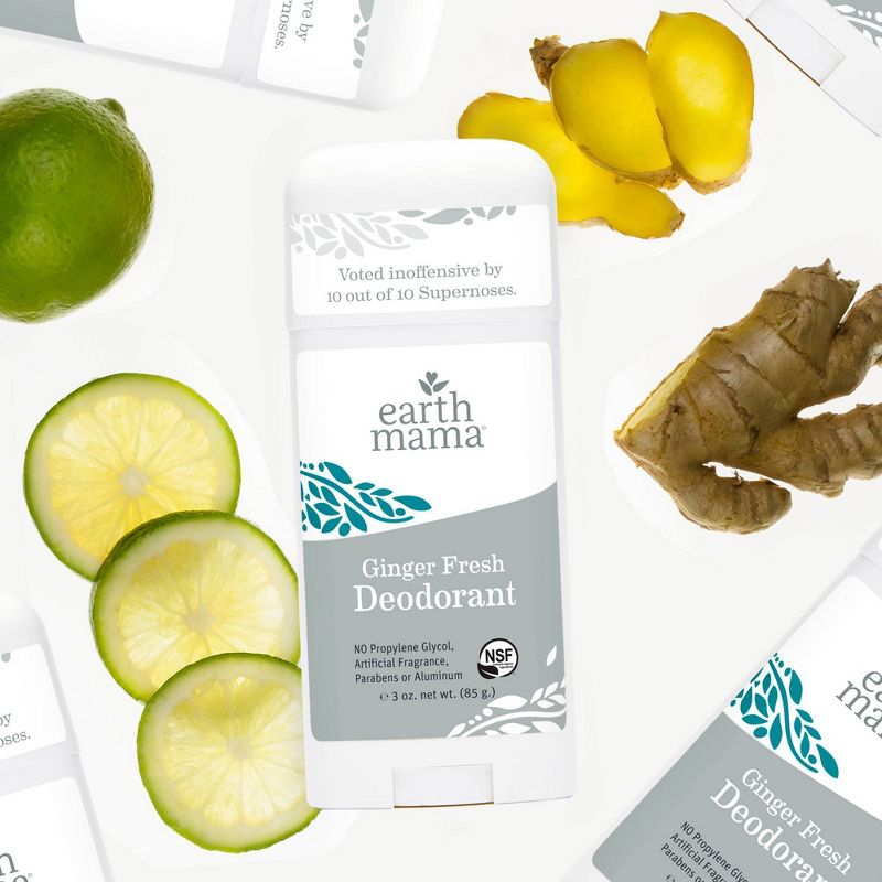 Earth Mama Organics Ginger Fresh Deodorant - 3oz
