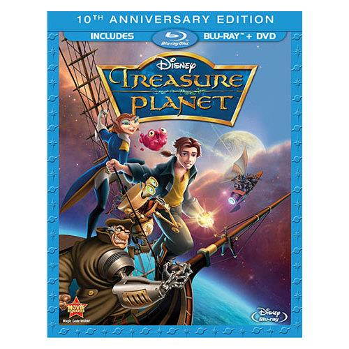 BUENA VISTA HOME VIDEO TREASURE PLANET-10TH ANNIVERSARY EDITION (BLU-RAY/DVD/2 DISC COMBO/WS) BR109758