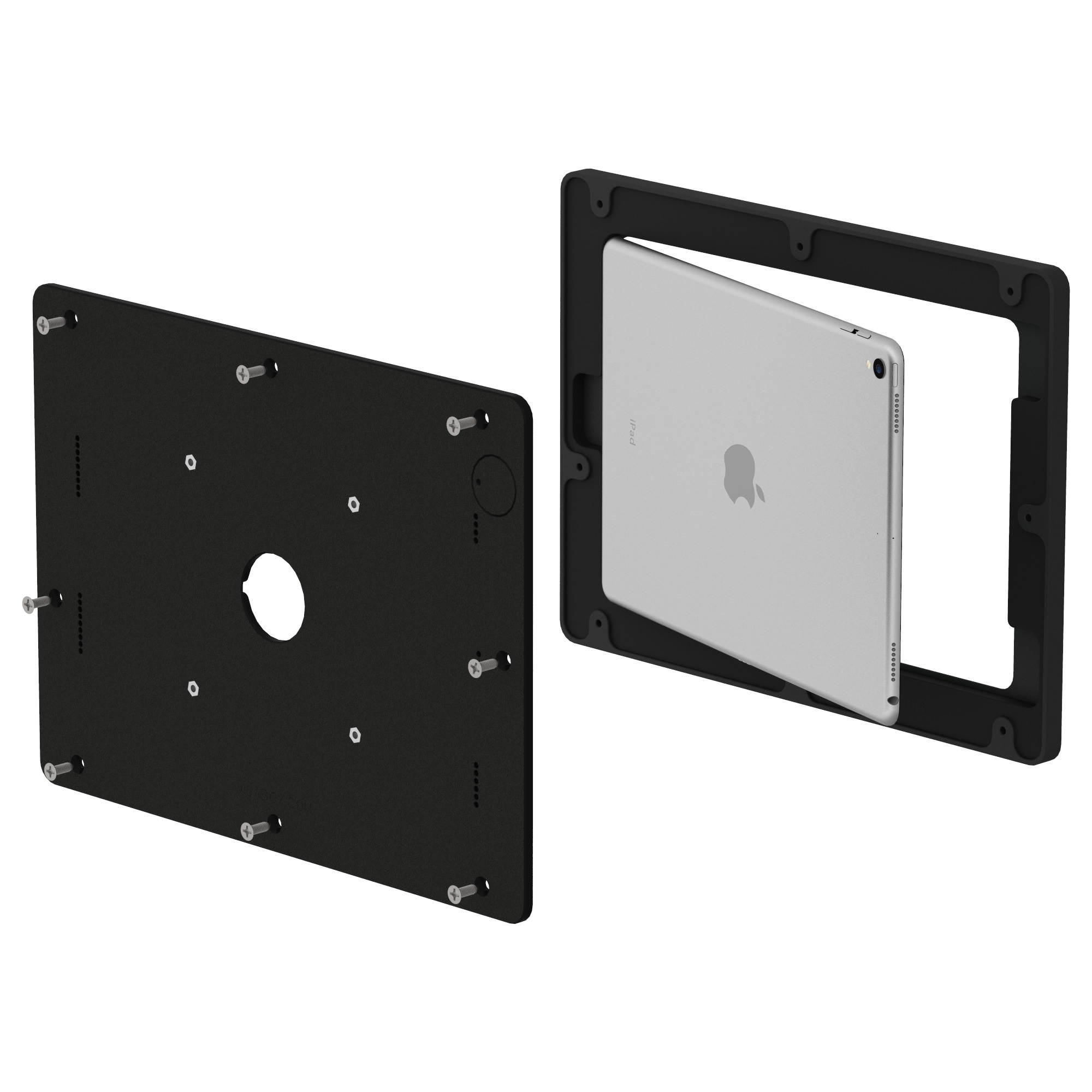 VidaMount Black VESA Enclosure compatible with iPad Pro 10.5" & Air 3rd Gen