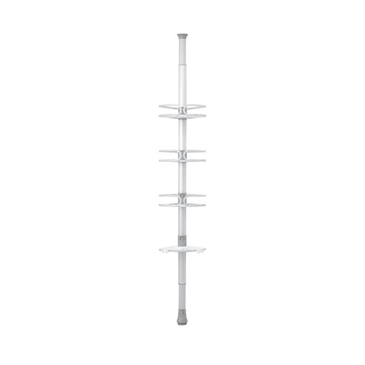 oxo good grips quickextend aluminum pole caddy