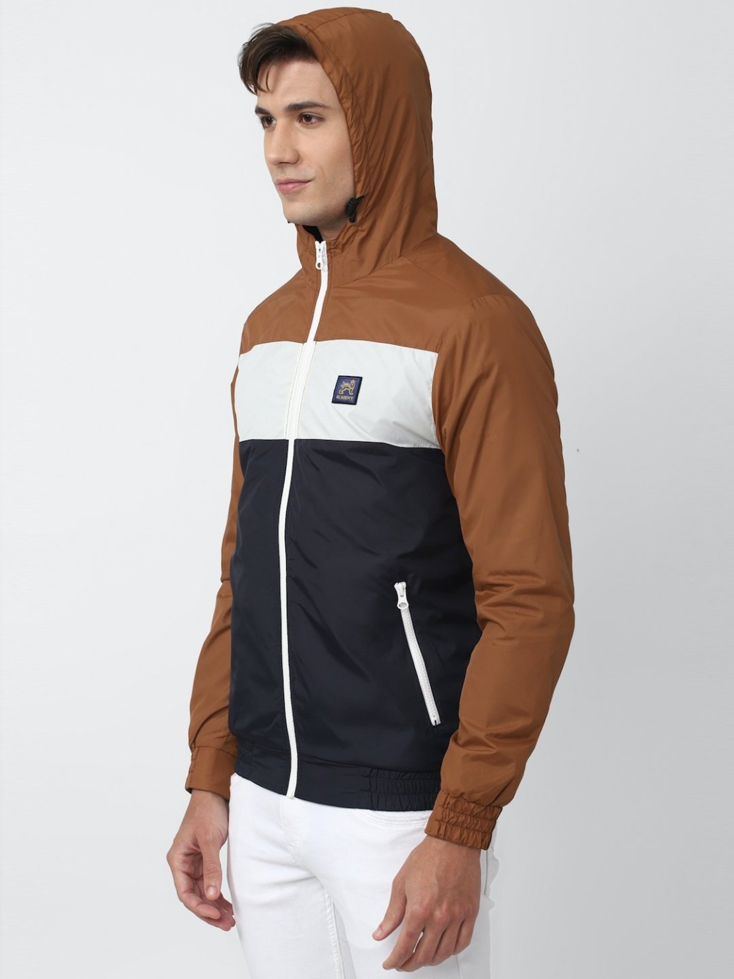 Hummel Grey Regular Fit Bomber Jacket