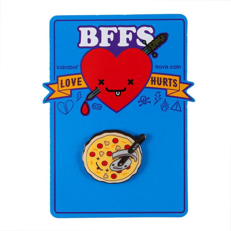 Kidrobot Kidrobot x Travis Cain BFF Enamel Pin: Mario & Luigi