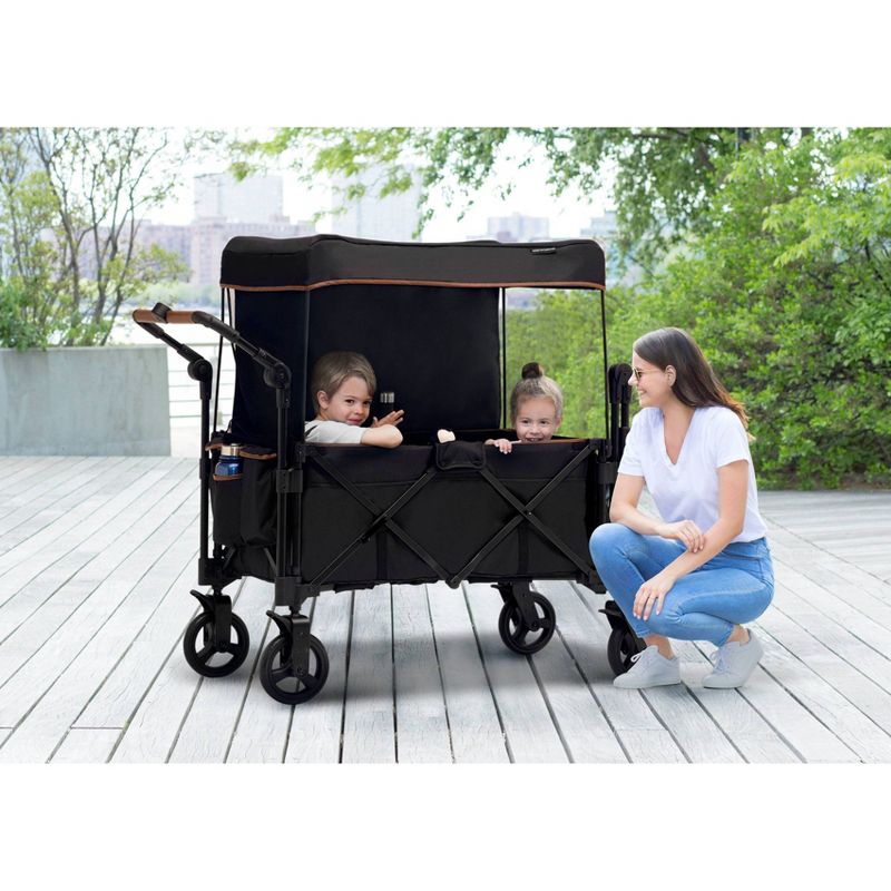 Larktale Caravan Stroller Wagon Chassis - Mornington Gray